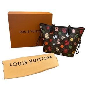 Louis Vuitton Neverfull NM Fornasetti Cameo Tote